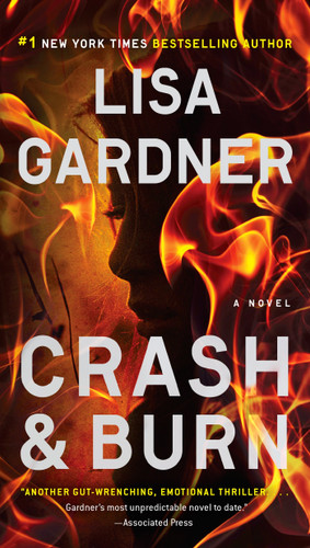 Crash & Burn (A Tessa Leoni Novel) book cover by Lisa Gardner