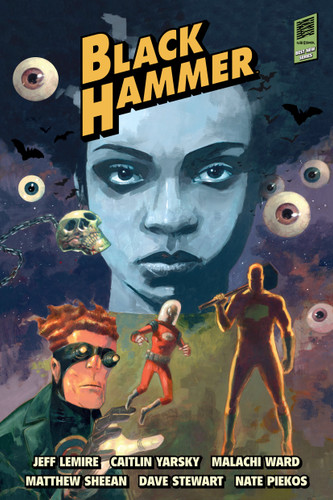 Black Hammer Library Edition Volume 3 book cover by Jeff Lemire