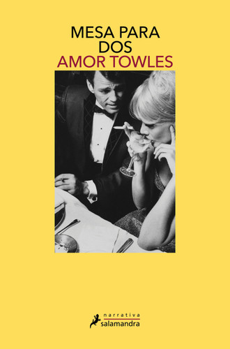 Mesa para dos / Table for Two book cover by Amor Towles