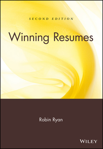 Winning Resumes book cover by Robin Ryan