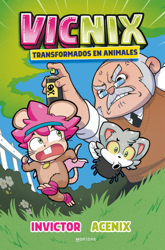 Vicnix, pero transformados en animales / Vicnix, but This Time as Animals (INVICTOR Y ACENIX) book cover by Invictor, ACENIX