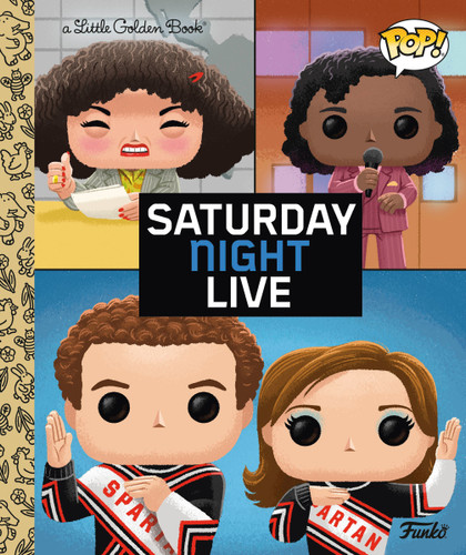 Saturday Night Live Little Golden Book (Funko Pop!) (Little Golden Book) book cover by David Croatto