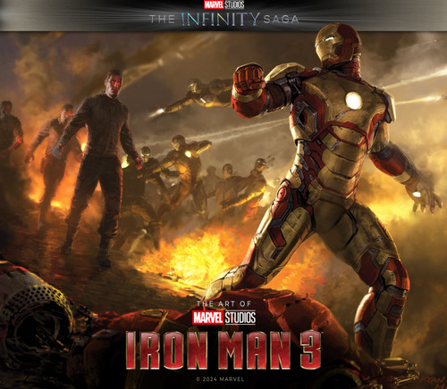 Marvel Studios' The Infinity Saga - Iron Man 3: The Art of the Movie (Marvel Studio's The Infinity Saga) book cover by Marie Javins, Stuart Moore