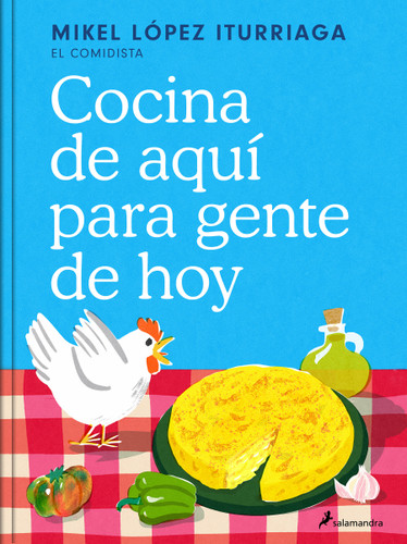 Cocina de aquí para gente de hoy / Spanish Cuisine for Today’s People book cover by Mikel López Iturriaga