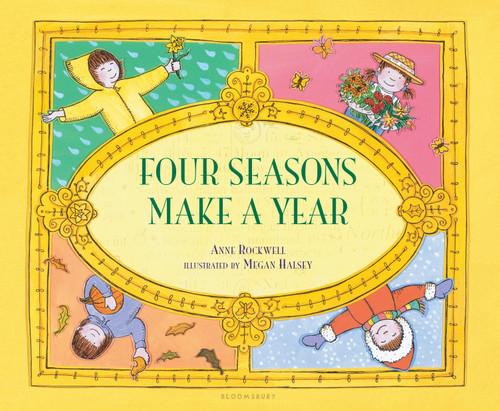 Four Seasons Make a Year book cover by Anne Rockwell