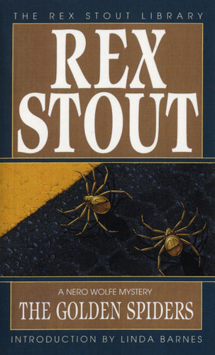 The Golden Spiders (Nero Wolfe) book cover by Rex Stout
