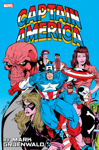 Captain America By Mark Gruenwald Omnibus Vol. 3 Ron Lim Cover book cover by Mark Gruenwald, Roy Thomas