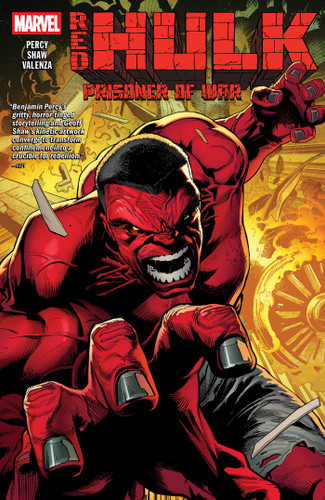 Red Hulk Vol. 1: Prisoner of War (RED HULK) book cover by Benjamin Percy