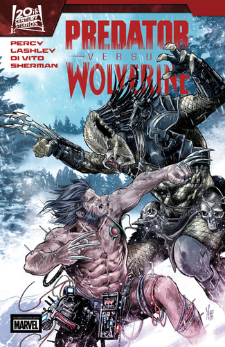 Predator vs. Wolverine (PREDATOR VS. WOLVERINE) book cover by Benjamin Percy
