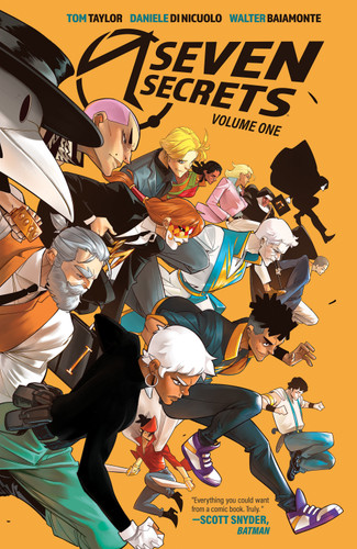 Seven Secrets Vol. 1 (Seven Secrets) book cover by Tom Taylor