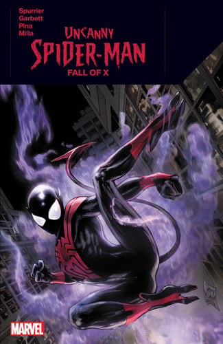 Uncanny Spider-Man: Fall Of X (UNCANNY SPIDER-MAN) book cover by Si Spurrier