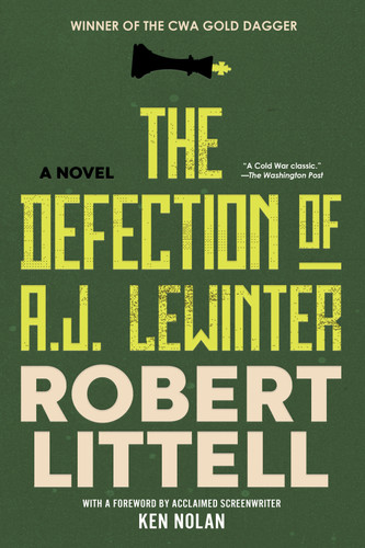 The Defection of A.J. Lewinter book cover by Robert Littell