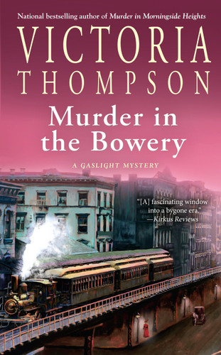 Murder in the Bowery (A Gaslight Mystery) book cover by Victoria Thompson