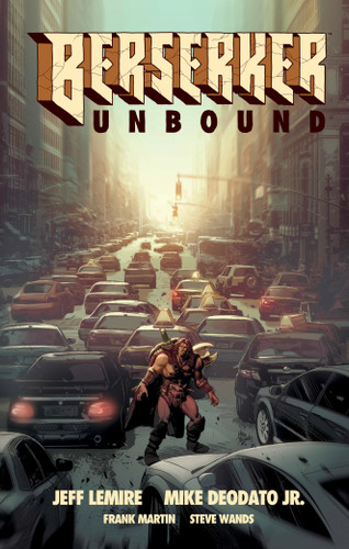 Berserker Unbound Volume 1 book cover by Jeff Lemire