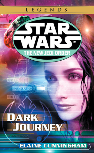 Dark Journey: Star Wars Legends (Star Wars: The New Jedi Order - Legends) book cover by Elaine Cunningham