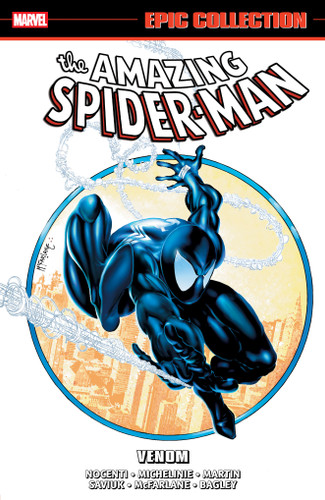 Amazing Spider-Man Epic Collection: Venom [New Printing] book cover by David Michelinie, Marvel Various