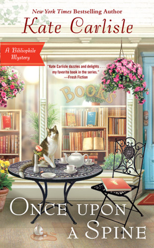 Once upon a Spine (Bibliophile Mystery) book cover by Kate Carlisle