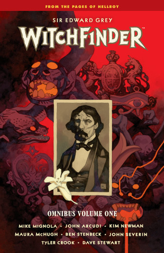 Witchfinder Omnibus Volume 1 book cover by Mike Mignola, John Arcudi, Maura McHugh