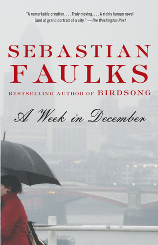 A Week in December (Vintage International) book cover by Sebastian Faulks