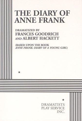 The Diary of Anne Frank: A Play Cover