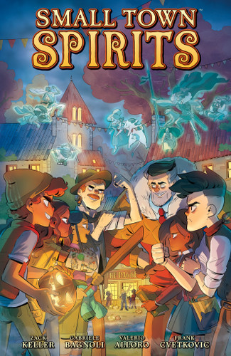 Small Town Spirits book cover by Zack Keller