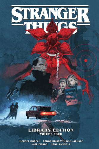 Stranger Things Library Edition Volume 4 (Graphic Novel) (Stranger Things) book cover by Michael Moreci