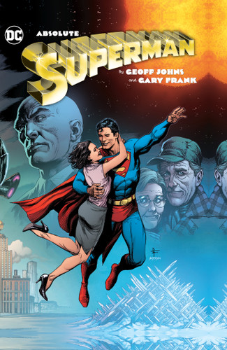 Absolute Superman by Geoff Johns & Gary Frank book cover by Geoff Johns