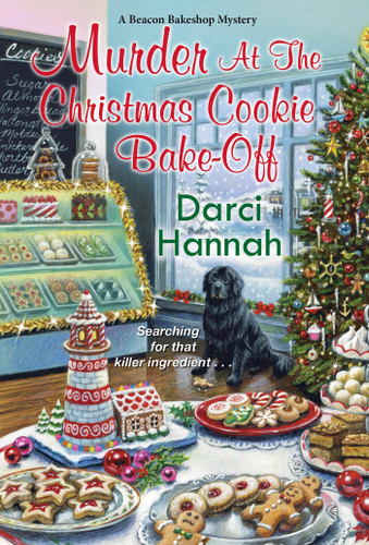 Murder at the Christmas Cookie Bake-Off (A Beacon Bakeshop Mystery) book cover by Darci Hannah