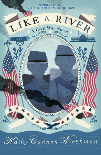 Like a River: A Civil War Novel book cover by Kathy Cannon Wiechman