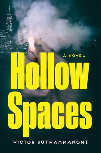 Hollow Spaces: A Novel book cover by Victor Suthammanont
