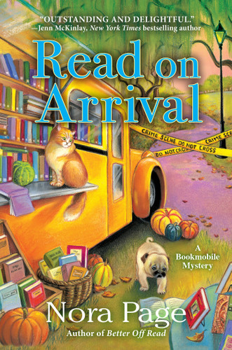 Read on Arrival: A Bookmobile Mystery (A Bookmobile Mystery) book cover by Nora Page