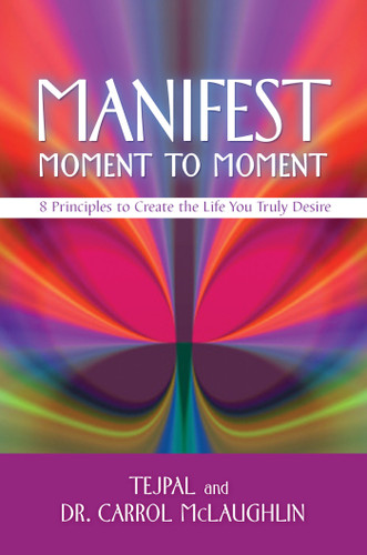 Manifest Moment to Moment: 8 Principles to Create the Life You Truly Desire book cover by Tejpal