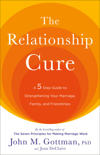 The Relationship Cure: A 5 Step Guide to Strengthening Your Marriage, Family, and Friendships book cover by John Gottman, PhD, Joan DeClaire