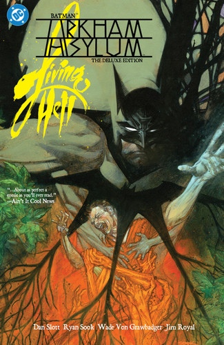Batman: Arkham Asylum Living Hell Deluxe Edition (2025 Edition) book cover by Dan Slott