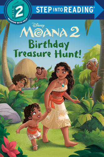 Birthday Treasure Hunt! (Disney Moana 2) (Step into Reading, Step 2) book cover by Kamalani Hurley