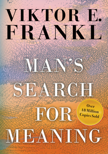 Man's Search for Meaning (LARGE PRINT EDITION) book cover by Viktor E. Frankl