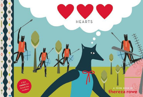 Hearts: Toon Books Level 1 book cover by Thereza Rowe