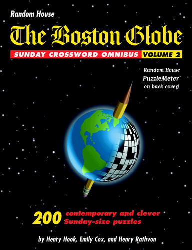 The Boston Globe Sunday Crossword Omnibus, Volume 2 (The Boston Globe) book cover by Henry Hook, Emily Cox, Henry Rathvon