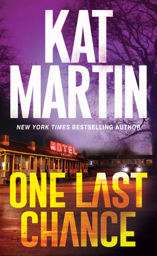 One Last Chance: A Thrilling Novel of Suspense (Blood Ties, The Logans) book cover by Kat Martin