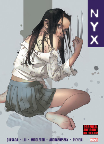 NYX Gallery Edition book cover by Joe Quesada, Marjorie Liu