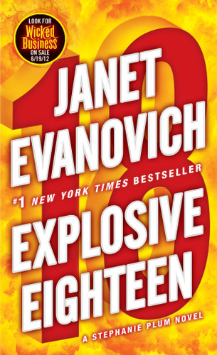 Explosive Eighteen: A Stephanie Plum Novel (Stephanie Plum) book cover by Janet Evanovich