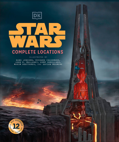 Star Wars Complete Locations New Edition book cover by Jason Fry, Emily Shkoukani, Kristin Lund, Simon Beecroft, Kerrie Dougherty, James Luceno