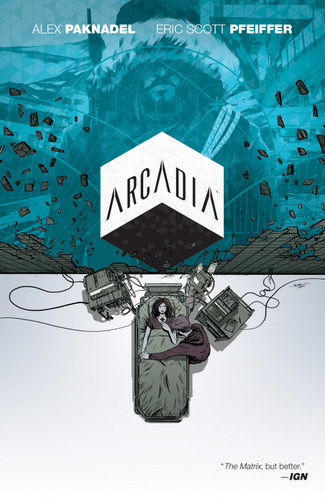 Arcadia (Arcadia) book cover by Alex Paknadel
