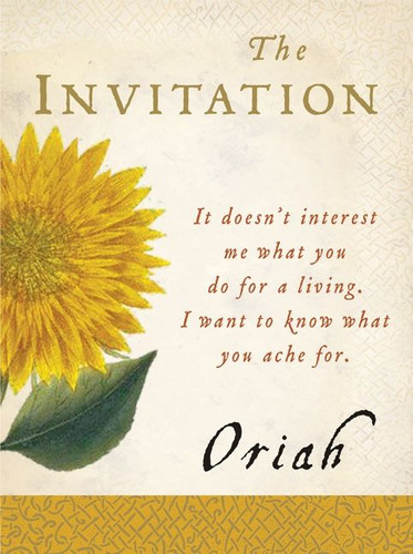 The Invitation book cover by Oriah