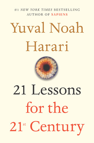 21 Lessons for the 21st Century book cover by Yuval Noah Harari