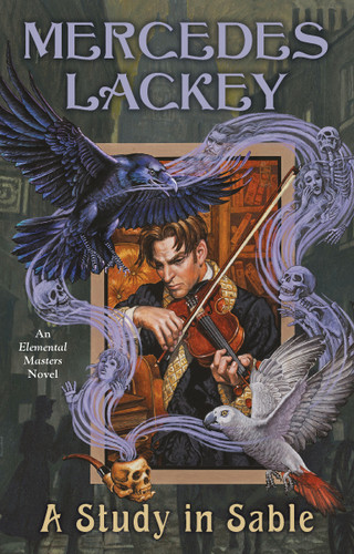 A Study in Sable (Elemental Masters) book cover by Mercedes Lackey