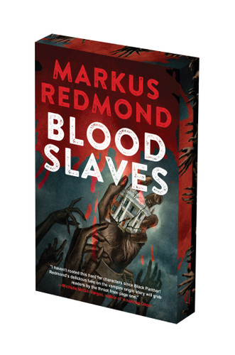 Blood Slaves: Deluxe Stenciled Edges (The Blood Saga) book cover by Markus Redmond