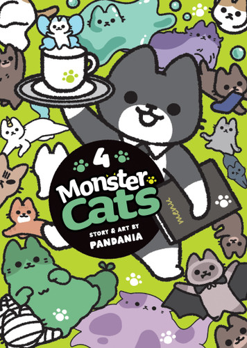 Monster Cats Vol. 4 (Monster Cats) book cover by PANDANIA