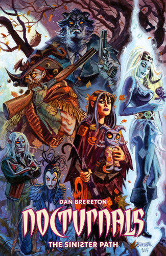 Nocturnals: The Sinister Path (Nocturnals) book cover by Dan Brereton