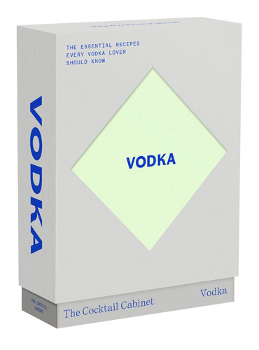 The Cocktail Cabinet: Vodka: The essential drinks every vodka lover should know book cover by Kara Newman